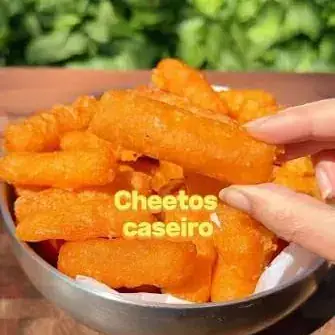 Cheetos feito em casa