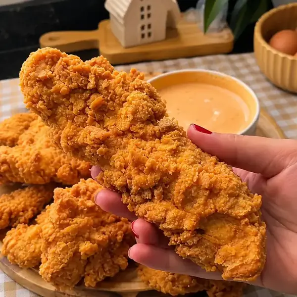 Frango do KFC feito em casa